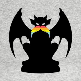 Diversity Mustache Gargoyle T-Shirt